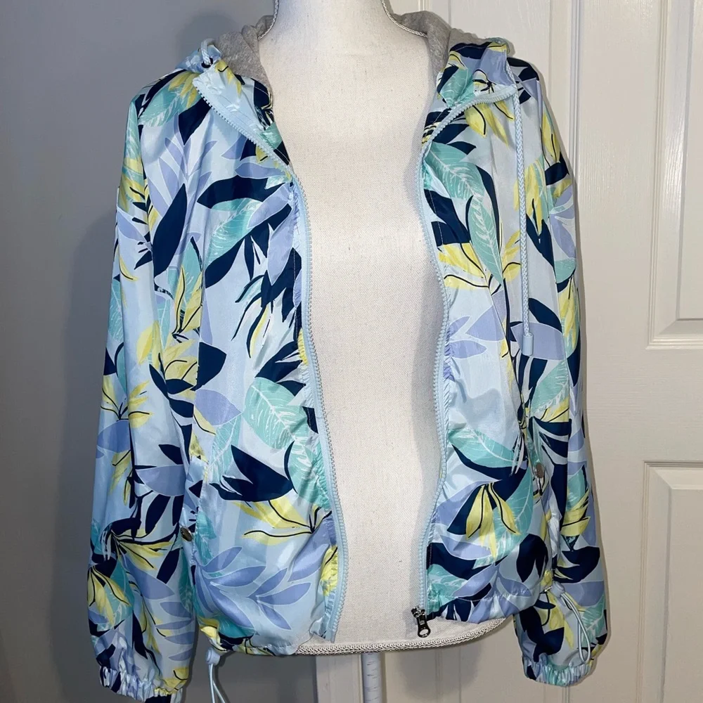 NWT Hurley Glacier Blue Urban Windbreaker - Picture 5 of 10